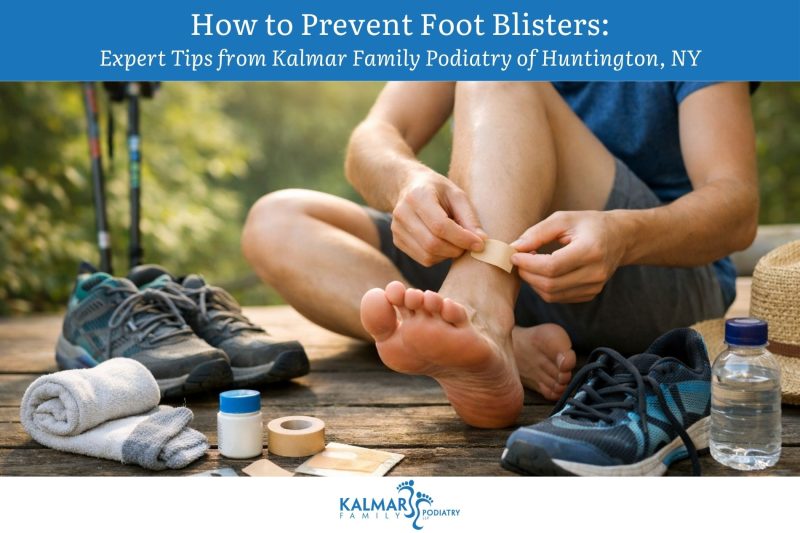 How to Prevent Foot Blisters Expert Tips from Kalmar Family Podiatry of Huntington, NY
